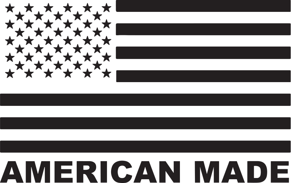 American Made Emblem — Black