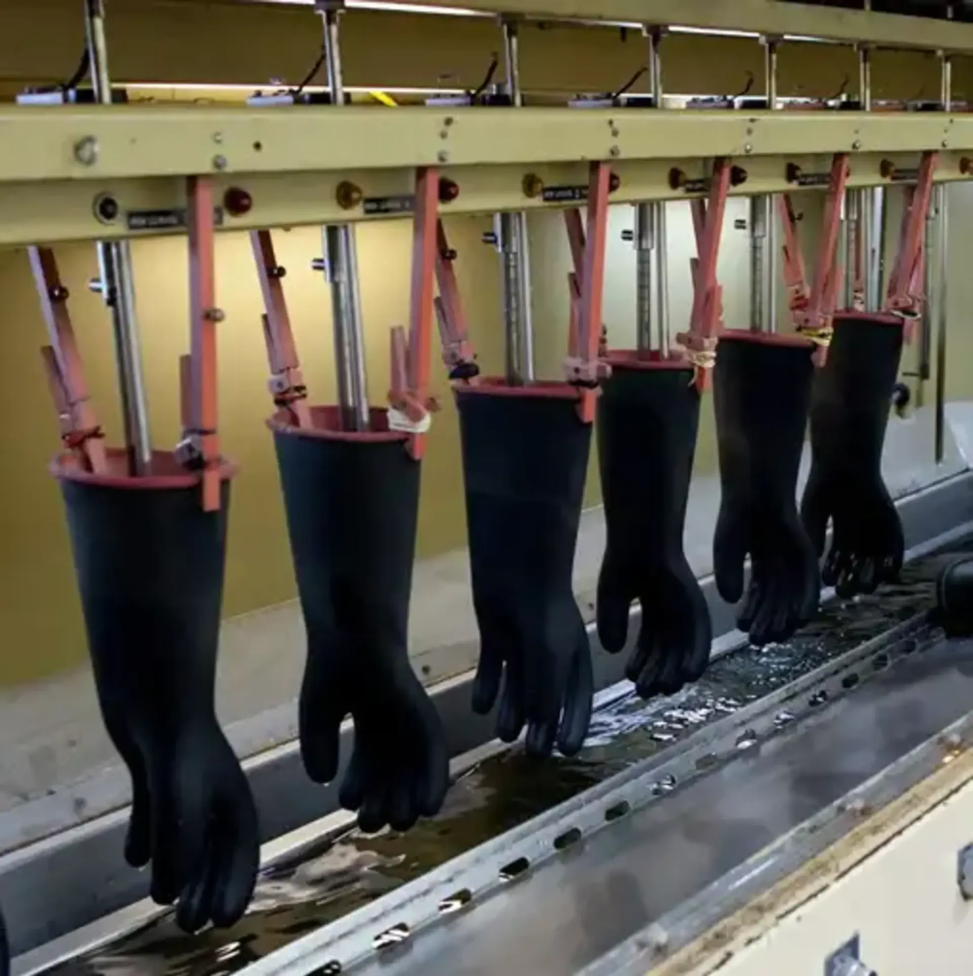 OEL rubber glove dielectric testing laboratory